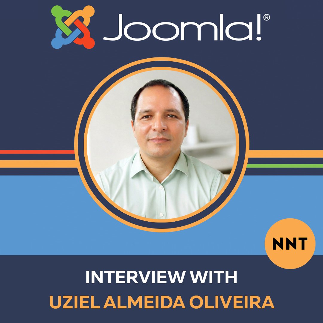 norrnext's tweet image. Joomla in Faces. Interview with Uziel Almeida Oliveira (developer) 💁‍♂️👨‍💻

Uziel is an #OpenSource contributor, publishing his work on GitHub &amp;amp; providing daily support to the @Joomla community on platforms like Stack Exchange 📝 #Joomla  #joomla20years🎈

👉 shorturl.at/WEsfK