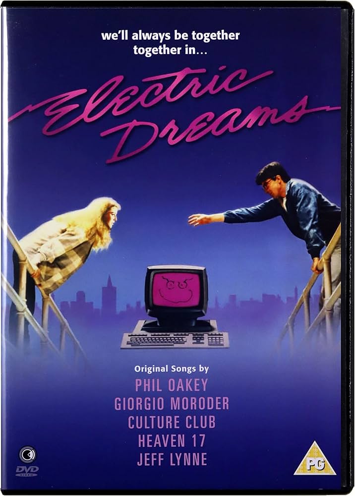 ASRphotographer's tweet image. Ahora &quot; Electric Deeams &quot; de Steve Barron. Tras un incidente con una botella, la máquina adquiere vida propia. Además, el arquitecto y su ordenador, pelearán por el amor de su vecina.

En @Filmin #Filmin #GiorgioMoroder