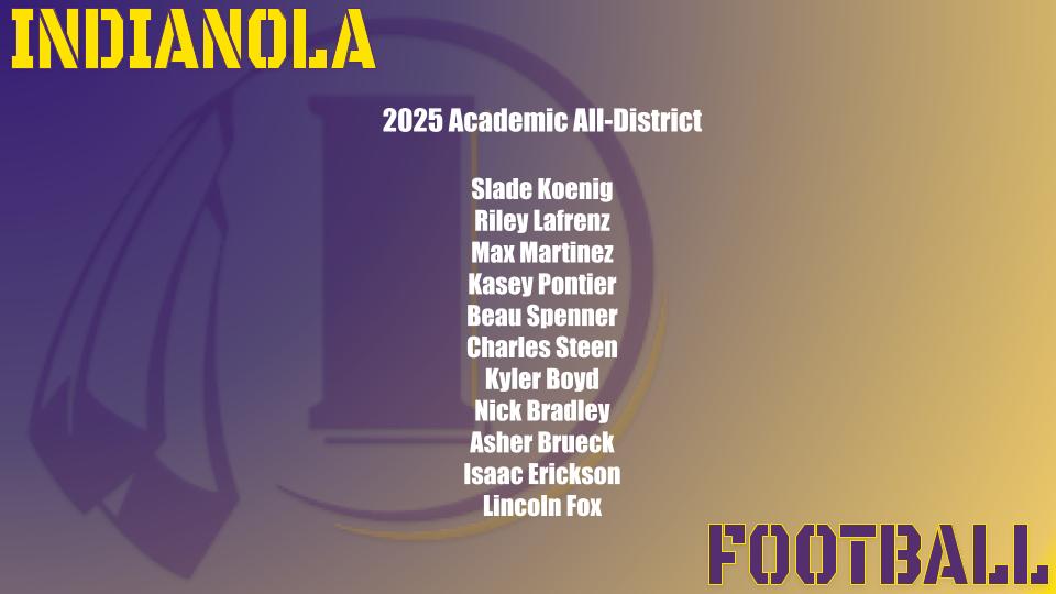 Indianola Football tweet media