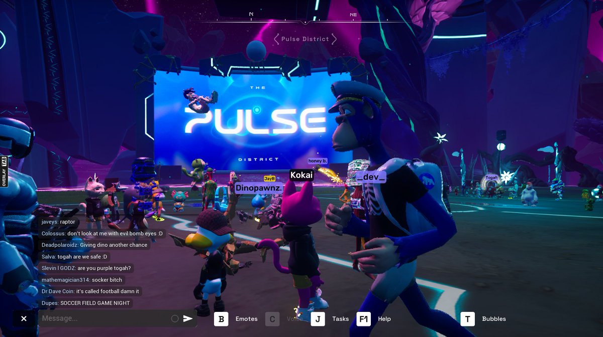 TheKokai's tweet image. Proof of play for another game night with @OtherGamesXYZ  x @MarsCatsVoyage on @OthersideMeta 

Thanks to @ClassicsCrypto @honeybd @morethenhype and everyone that attended.  Now I need to fix my controller so I don&apos;t fumble 360 jumps on my keyboard under pressure 😅