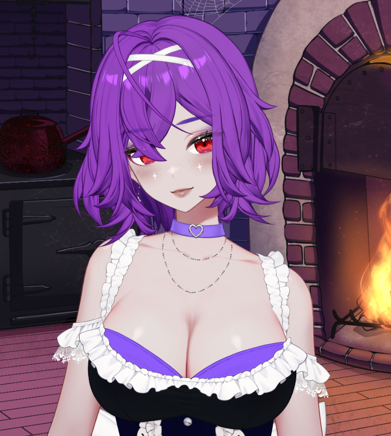Shooky_Booo's tweet photo. 'We all pretend to be a Hero on the good side, but what if we are Villain on the other?' 
(meet the demon side of Shooky, she's been Dying to meet you) #Vtuber素材 #ENVtuber #smallstreamer #twitchaffiliate https://t.co/QoZpW3ru2p