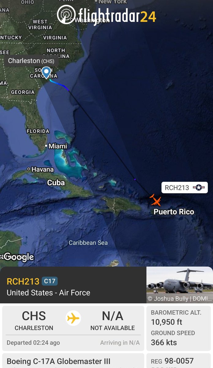 sipjack1776's tweet photo. C-17A Globemaster III 🇺🇲
#AE0803/98-0057/RCH213
Charleston>Ceiba 
@Borrowed7Time @LatAmMilMVMTs @SA_Defensa https://t.co/ZUZ6QWg76Z