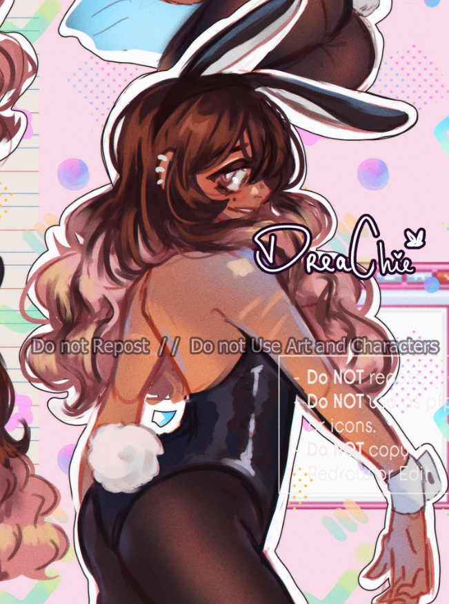 Bunny sketch 🍑🍑🩷 still gotta post the full sketchpage one day  c':