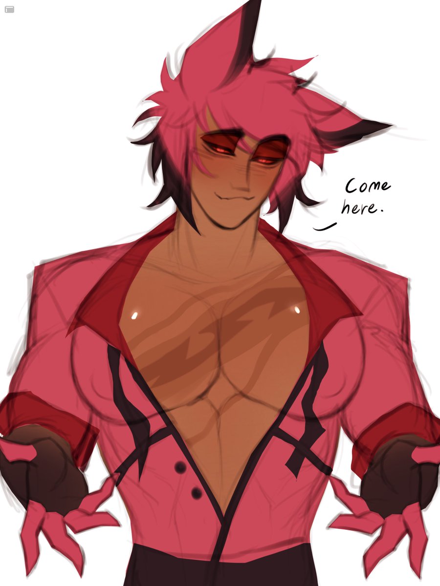 A hug from him would fix me #alastor