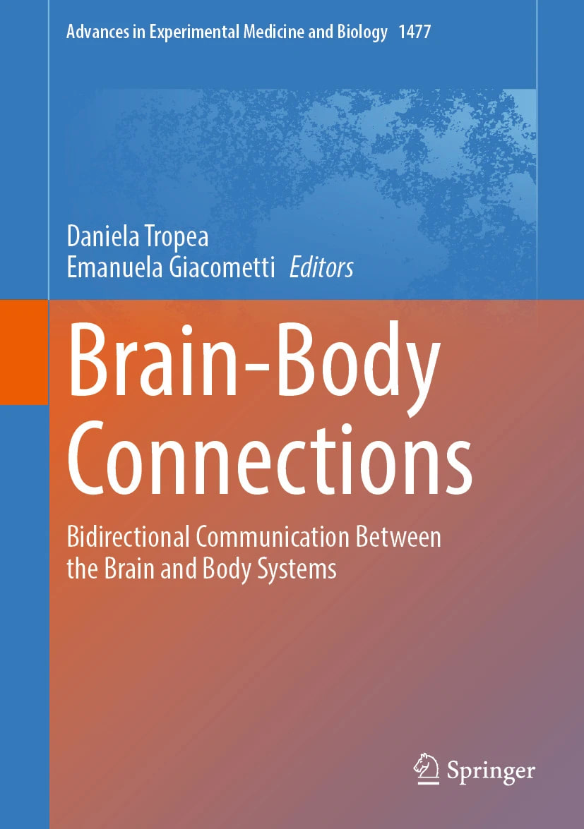 Check out the brain's interaction with other organs! 'Brain-Body Connections'—edited by <a href="/daniela_tropea/">Daniela Tropea</a> and Emanuela Giacometti—offers a broad exploration of the intricate networks that facilitate communication between the #brain and systems in the #body. spklr.io/6012BeOCK