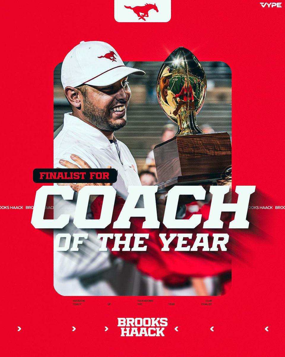 MHSFootball25's tweet image. Congrats to @CoachHaack09 on being named finalist for the @HoustonTDClub Coach of The Year!