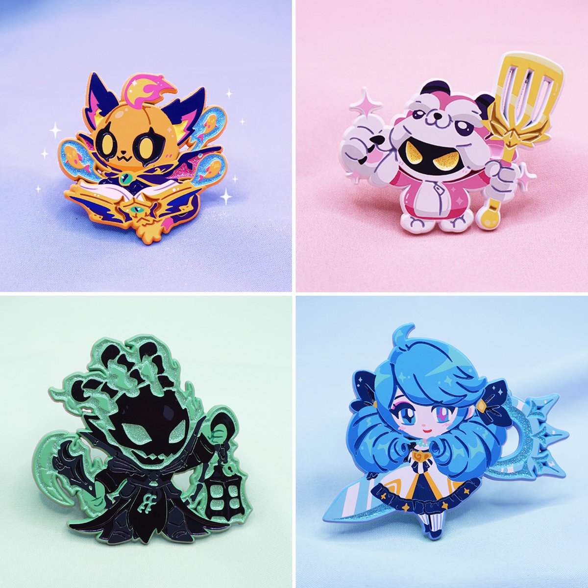 some new league cuties I made! happy TFT day ✨