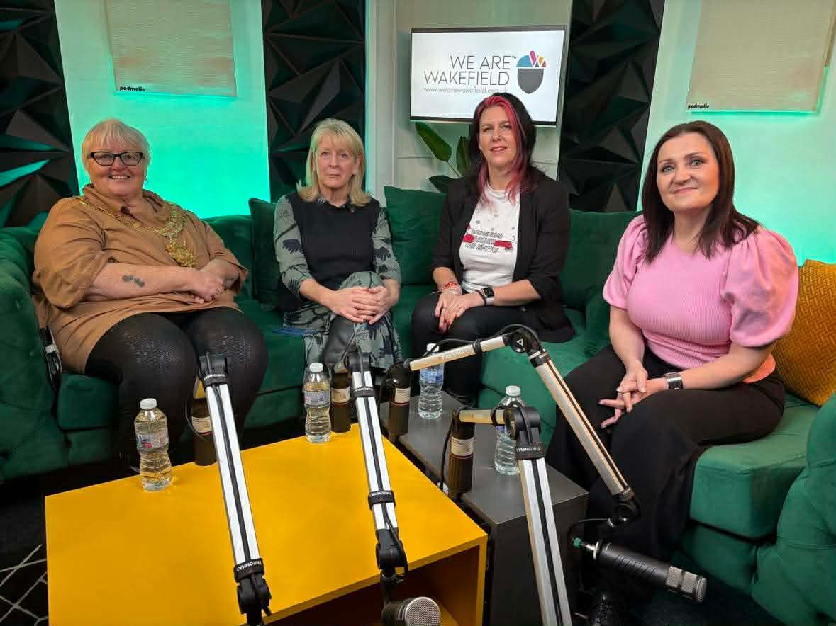 Yesterday I was invited to do my very first Podcast by Claire Sutherley. Also  there were Paula Bee from Age UK Wakefield Branch &amp; Sarah Mitchell from Citizens Advice Wakefield. We spoke about the pressures on families, loneliness, cost of living. podcast will be available soon.