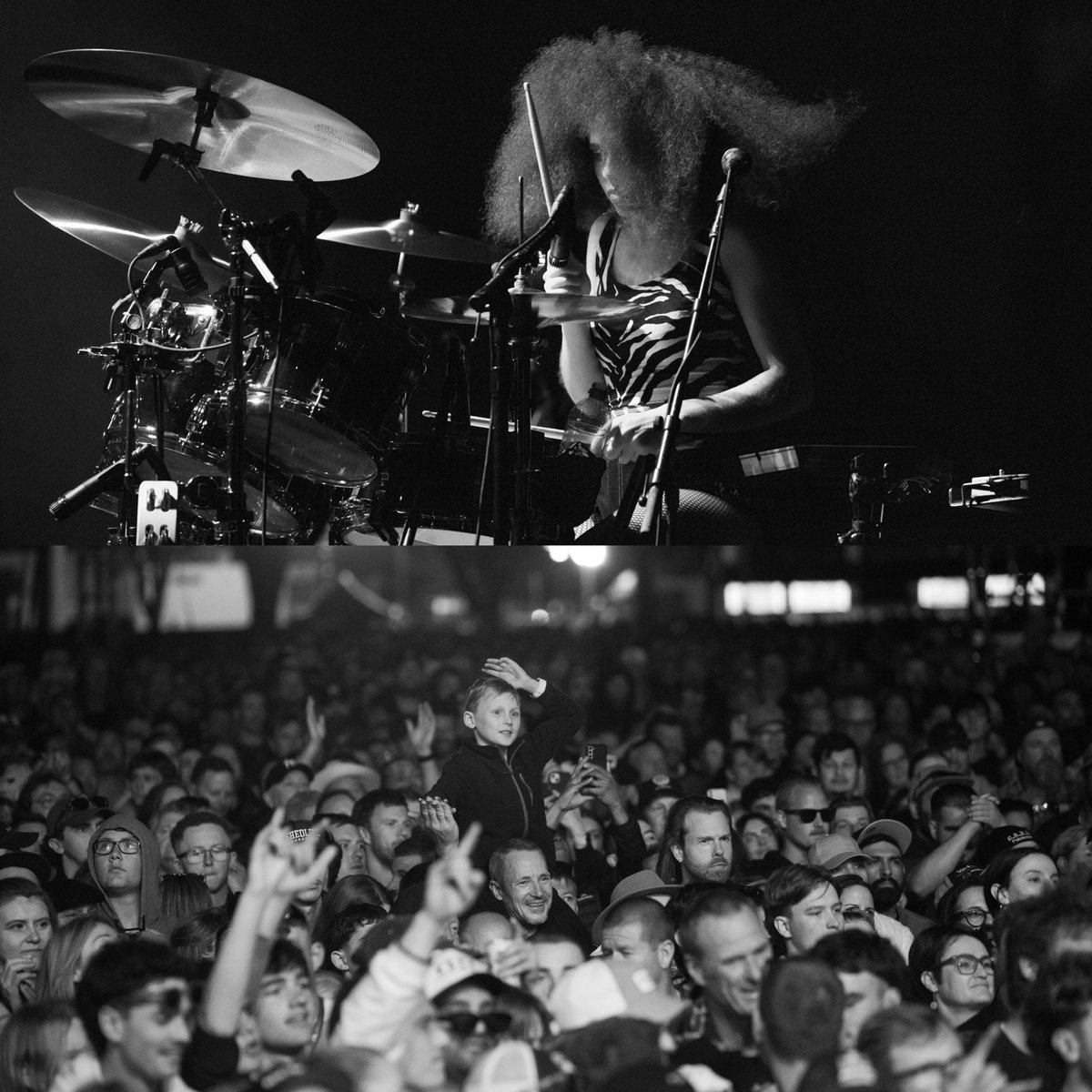 LennyKravitz's tweet photo. A few from Brisbane, Melbourne, Mildura, and Adelaide. 

📸 Mia Ross https://t.co/c703jn0ClP