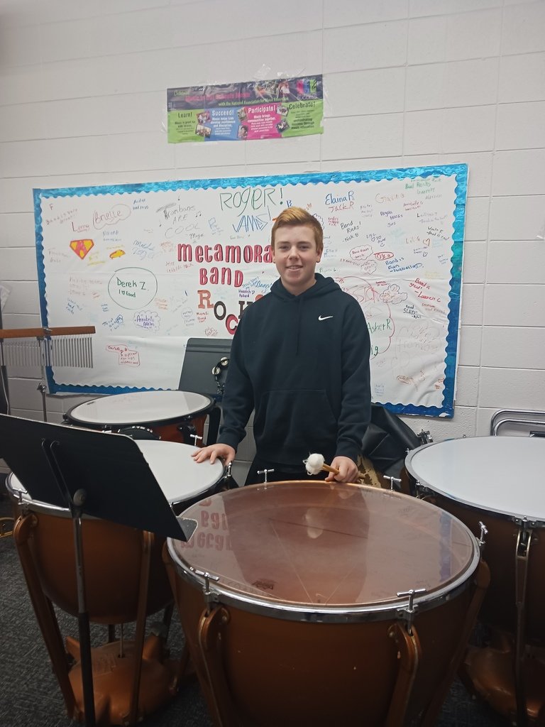 Congratulations to Ethan Brattvet who has been selected to represent MGS in the  ILMEA All-State Band at the Illinois Music Education Conference in January!