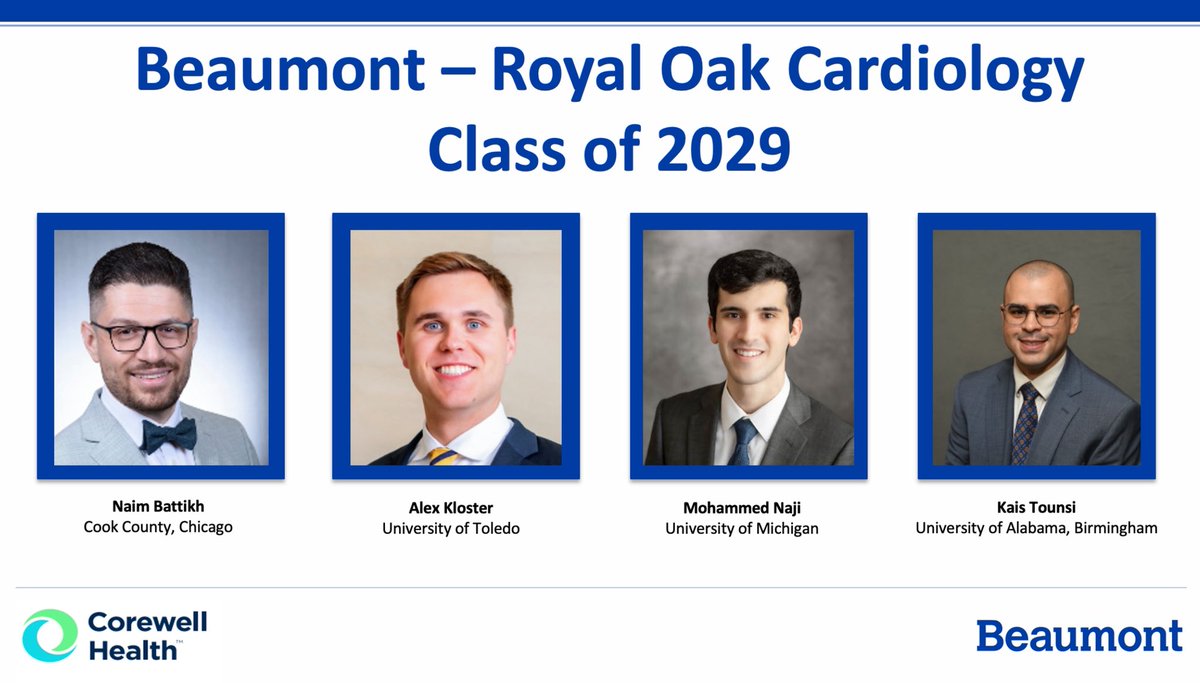 William Beaumont Hospital - Cardiology Fellowship tweet media