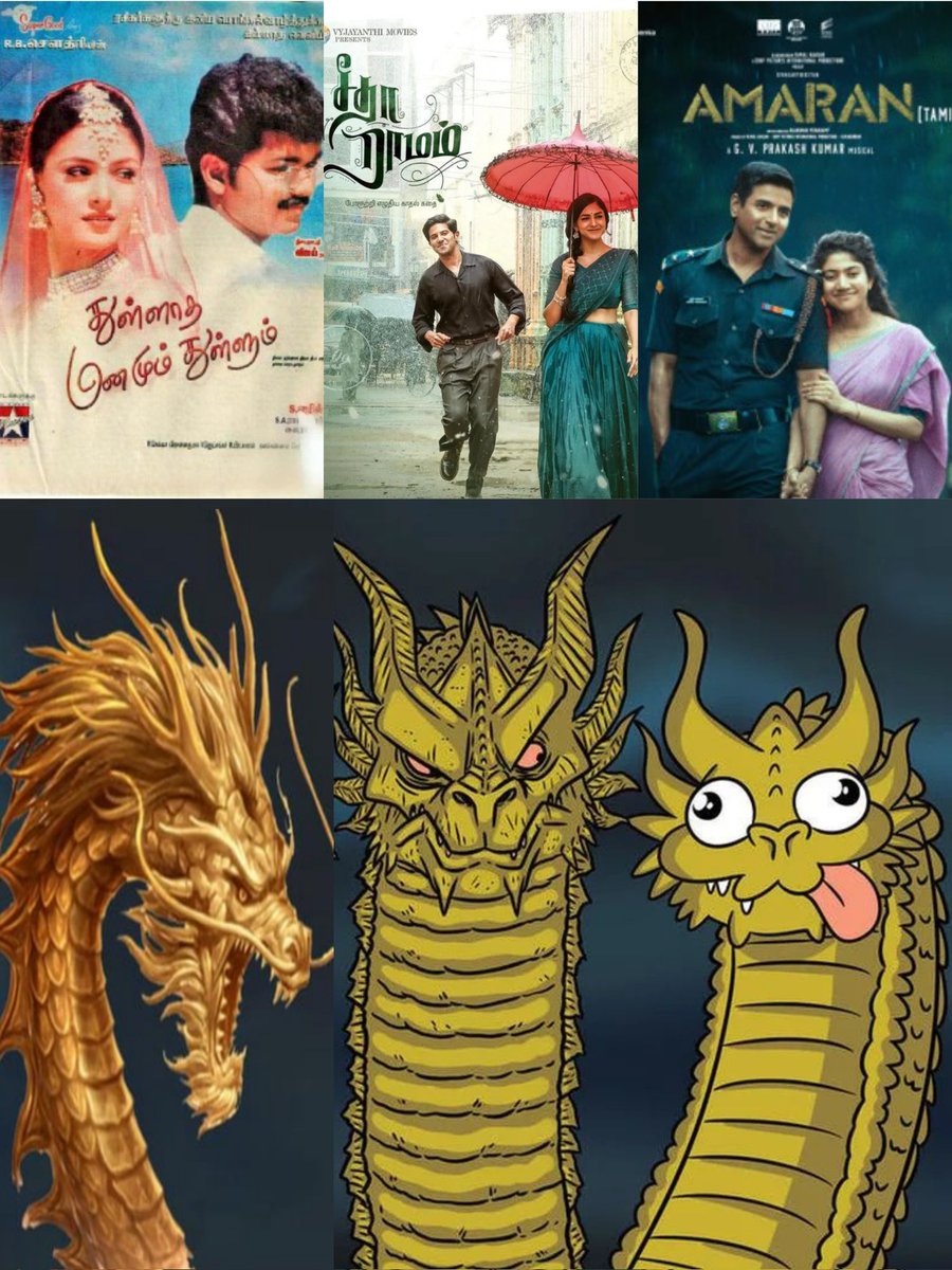 Mrunal_Lover_'s tweet image. If #ThulladhaManamumThullum re-releasing this last month. It would be hit 500cr. 
Vijay can do #SitaRamam ram role and #Amaran Mukund role, but DQ&amp;amp;SK can&apos;t touch this role(kutty) in this film.
No one can act kutty role act by vijay.

#JanaNayaganSecondSingle #33YearsOFVijayism