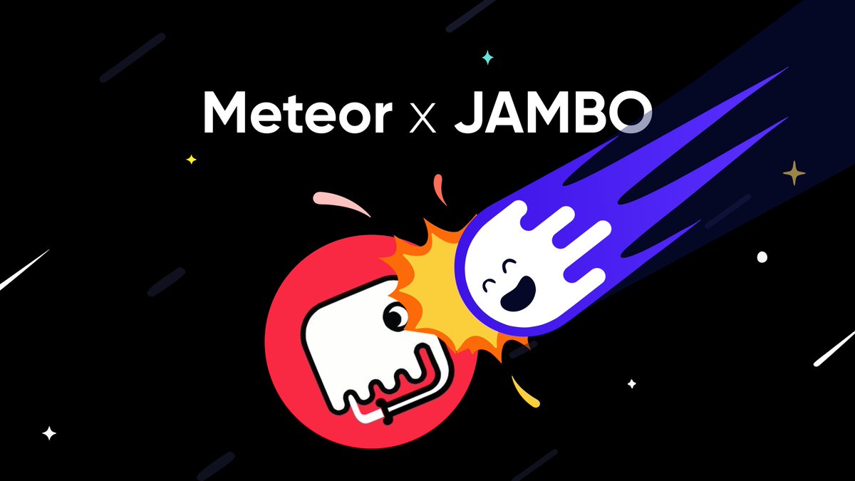 MeteorWallet's tweet image. 🐘JM from JamboFlip!

Start flippin whenever you go, seamlessly.

Make your flip in the METEOR App powered by @jamboonnear

Sharing 10K $JAMBO with 20 Degens to make your first $JAMBO Flip directly in the app🤳

Take a screenshot 📸, share proof in the comments, and tag 3 friends