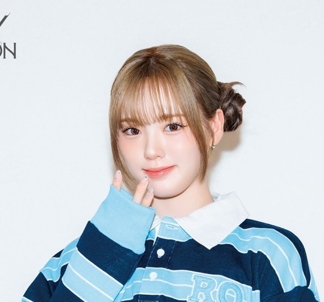 えーんリオちゃん可愛いよう😭😭😭🩵 やっぱこの髪型1番好き🥰 #NiziU
