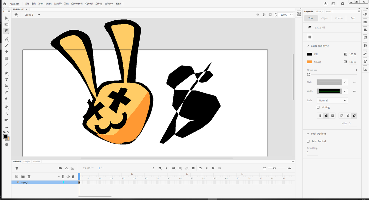 In case you missed it: Yes! The tool also works for new versions of Adobe Animate (albiet laggy on my end but give it a shot)