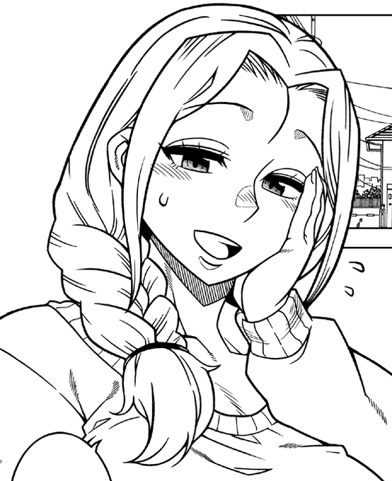 エロシーンに入ったり、特に顔がアップになると妖艶さみたいなのを出したい代わりにそれまでの日常パートの可愛さが減るので 同一人物に見えないことがある (「N県T市R村の風習について」第一話より)