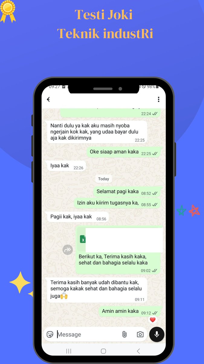 JokiZafa's tweet photo. Bestie testi joki tugas business intelligence, teknik industri dan joki ilmu ekonomi akuntansi. Yok yang mau dibantu tugas hingga skripsinya buruan wa (085150966930) best, harga terbaik, cepat dan terpercaya
#zonajajan #jokitugas #testijoki https://t.co/wc76xqmjvq