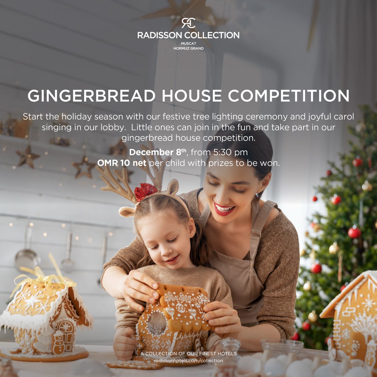 hifmradio's tweet image. Experience the joy of the festive season with @RadissonCollectionMuscat. 🎄
 
Book your magical Christmas now at 9952 9741!
 
#RadissonHotels #RadissonCollectionMuscat #RadissonCollection #Christmas #FamilyTime #GingerbreadHouse #FestiveSeason #Muscat