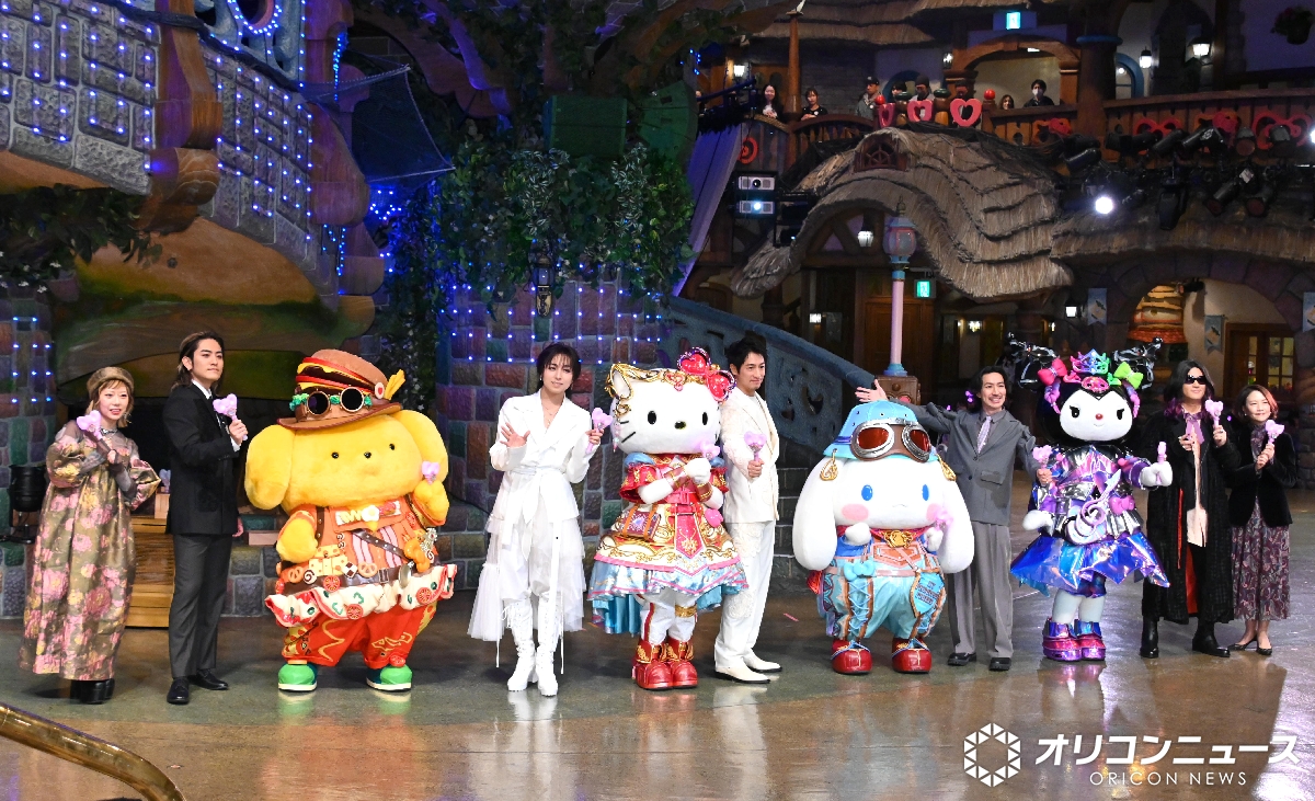 蒼井翔太、クロミたちとダンス💕
ピューロランド35周年イベント
オープニングセレモニーに登場🎊

10年ぶり新作パレードに
声の出演「とても幸せ」 
oricon.co.jp/news/2422669/f…

ディーン・フジオカ、Revo、千葉大樹（Kroi）、TAKAHIRO、ハローキティ、シナモロール、ポムポムプリン、クロミらも登場