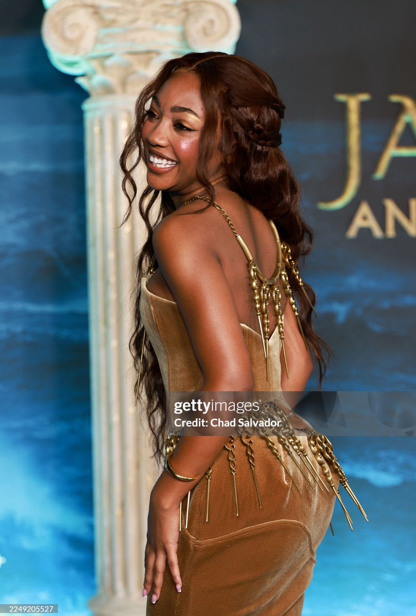 she’s literally glowing