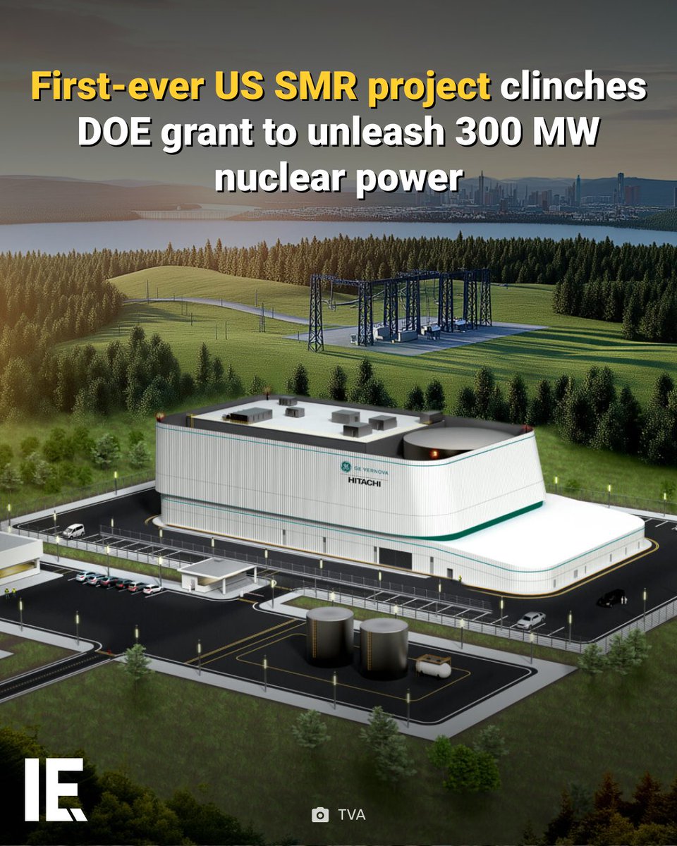 IntEngineering's tweet image. The project aims to show how nuclear energy can deliver reliable and affordable energy at scale. bit.ly/4pGMtfV