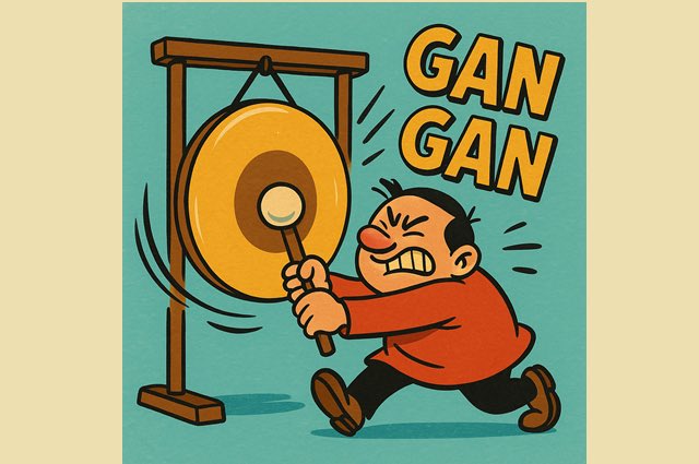 punipuni_dict's tweet photo. Ever felt your head pounding from a headache? Or heard loud construction banging outside?

That’s when the Japanese onomatopoeia “Gan Gan” (がんがん) strikes!

Read the whole story: https://t.co/iYwh5Ix35w

#onomatopoeia 
#SoundWords
#Nihongo https://t.co/lNvU3RrvHf