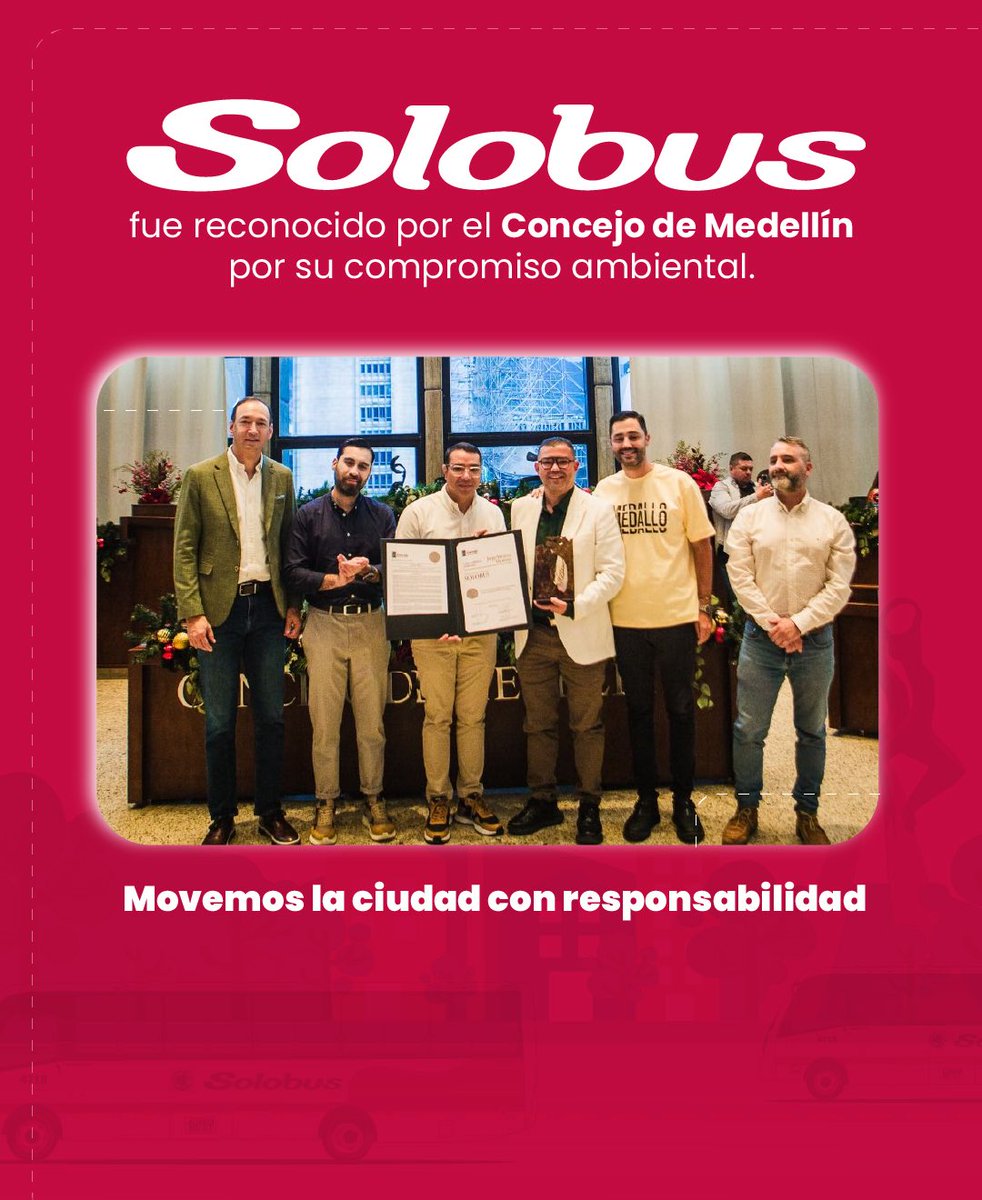 soysolobus's tweet photo. Recibimos la Distinción al Mérito Ambiental Jorge Molina Moreno, otorgada por el Concejo Distrital de Medellín.Un reconocimiento que resalta nuestro compromiso ambiental y el trabajo  en equipo con la comunidad. https://t.co/PAL3IiSLKj