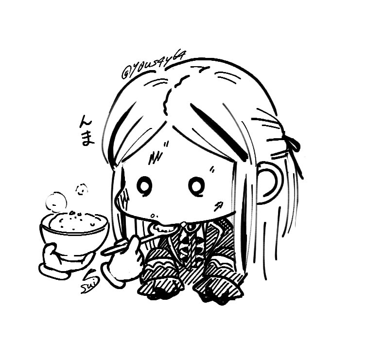 y0us4y64's tweet photo. ちいちゃい黒ストさんを描くのが好き
おじいちゃんいっぱい美味しいもの食べて https://t.co/js5bSHGA01