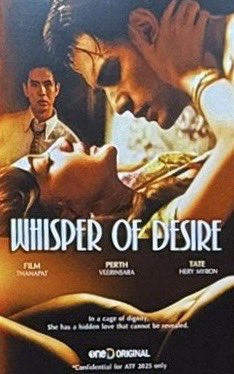 TannnnnnnnnB's tweet photo. “WHISPER OF DESIRE”

“เสียงกระซิบแห่งปรารถนา”

“In a cage of dignity, she has a hidden love that cannot be revealed.”

“ในกรงแห่งศักดิ์ศรี เธอมีความรักที่ซ่อนอยู่ซึ่งไม่อาจเปิดเผยได้” https://t.co/JAqij6EKoU