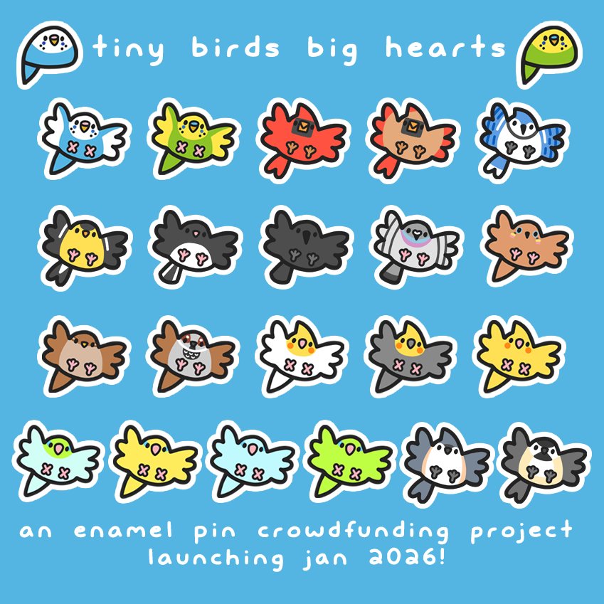 New pin thing! Happening in January!
Join the mailing list here to be notified when it launches~ It helps my project get bumped up in the ranks
backerkit.com/c/projects/fle…