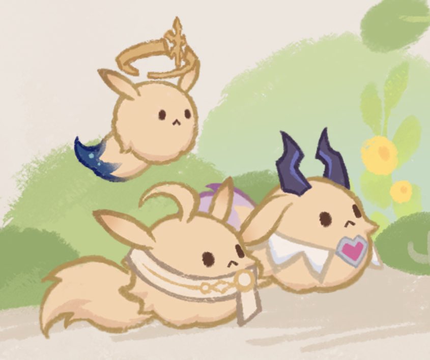 LostnthoughTT's tweet image. Stawpp I love this they all look so adorableeee T^T ALSO Dodoco Aefer RETURNS &amp;gt;:3 

#Aether