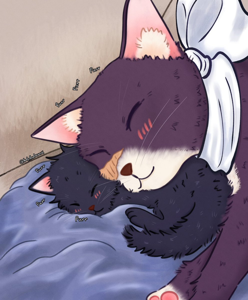 AndyAndmonsh's tweet image. A Cat family made of a Momma cat, a Spicy kitten, and a Chonky Dad cat 

#satohime #gouta #gojohime #五歌 #โกะอุตะ #고죠우타 #ioriutahime #GojoSatoru