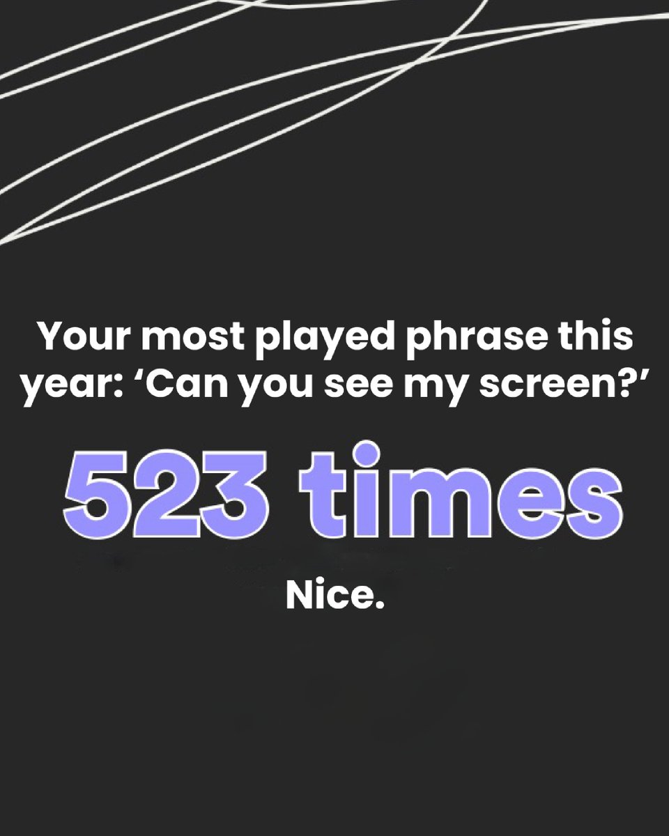 The ATO version of "Spotify wrapped"