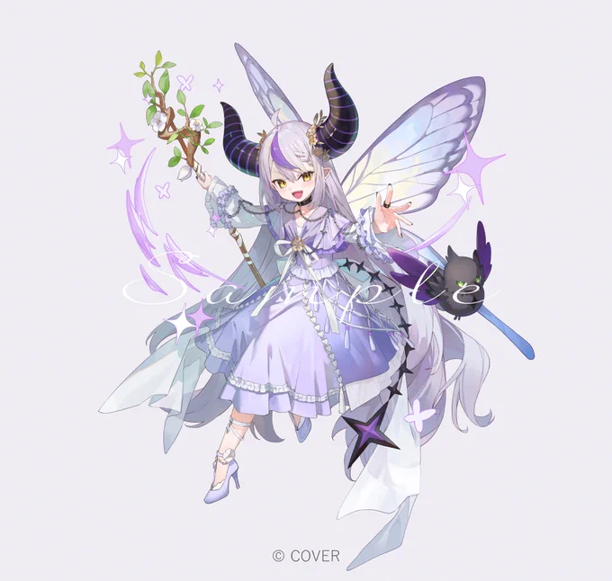 『秘密結社holoX tower invasion ～ holoX色に染め上げろ!～』にて ラプラス・ダークネス様、鷹嶺ルイ様、博衣こより様、風真いろは様のビジュアルを担当させていただきました。 よろしくお願いします! #holoXタワー侵略計画