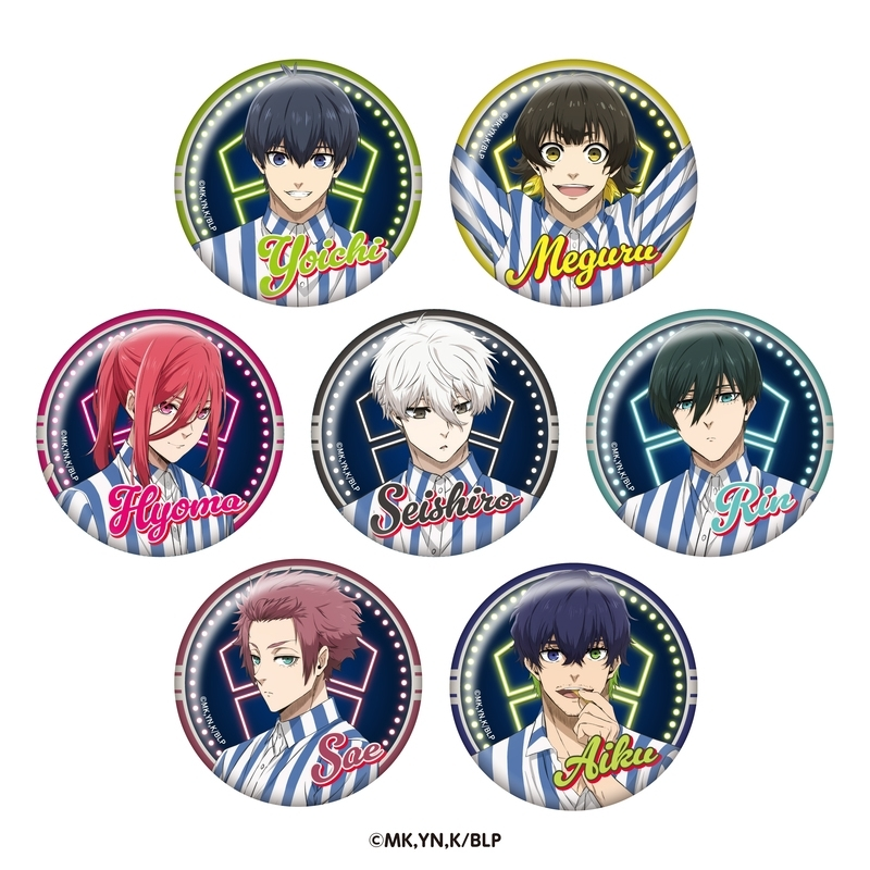 8616ブルーロック ホログラム缶バッジ 全国特別バージョン 糸師凛