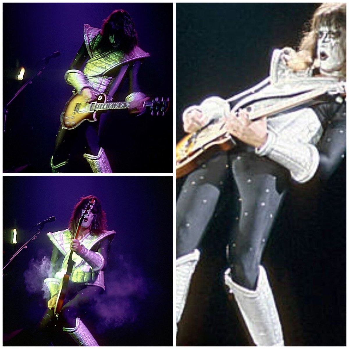 “All I did was crank it up to 10 and start to rock and roll . When you stand in front of a Marshall stack and crank it , nothing sounds better!” - Ace Frehley
#kissArmy <a href="/ace_frehley/">Ace Frehley</a> #Spaceman #Kiss