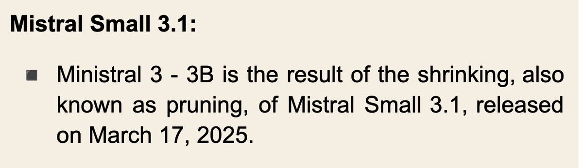 MangoSweet78's tweet photo. fwiw all the ministral models are prunes
https://t.co/VtxfD4twlI
read the model legal docs. https://t.co/YzfETb4B3h