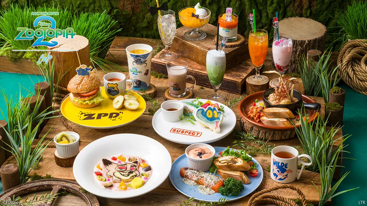 📣詳細情報公開】 「ズートピア2」OH MY CAFE の詳細情報が公開となり