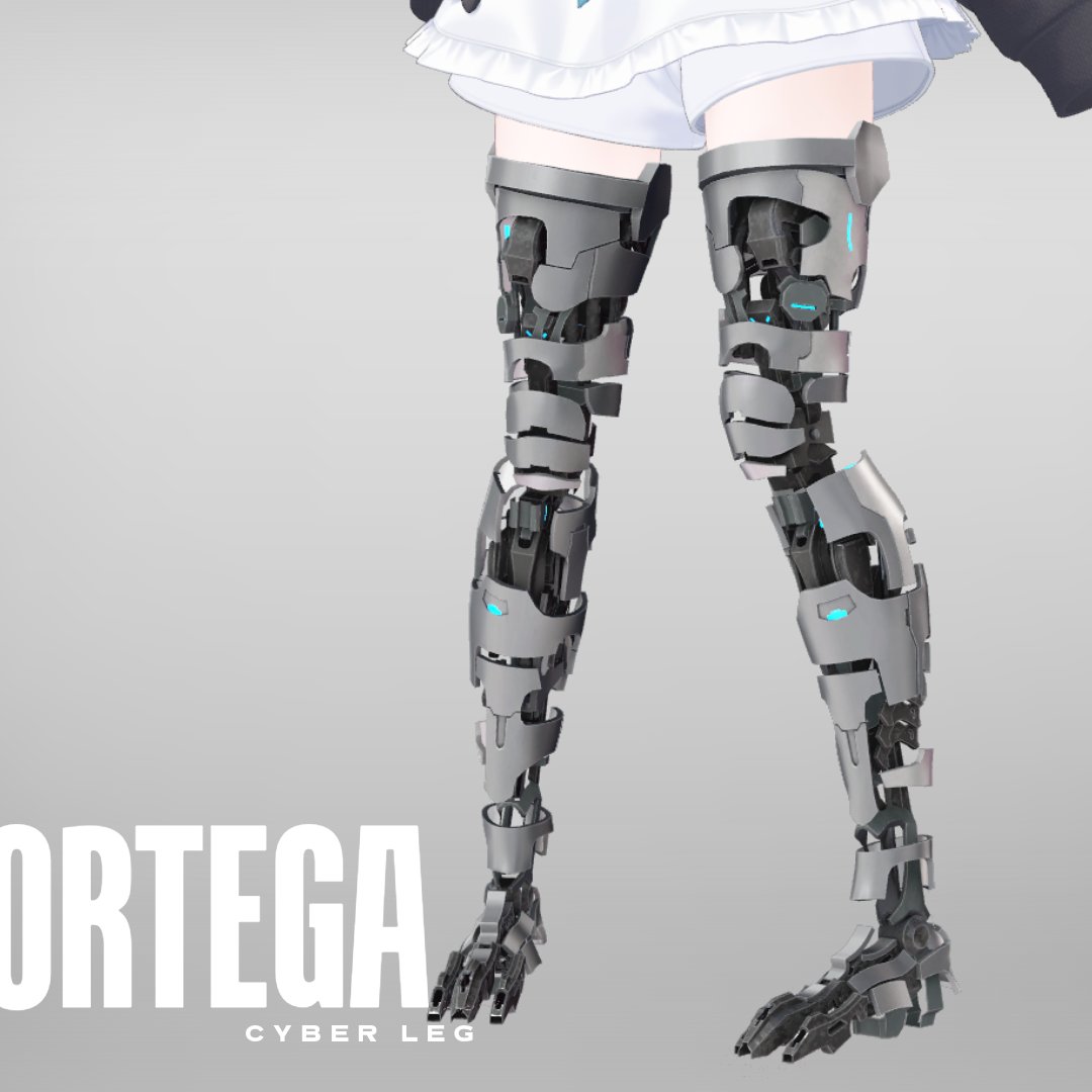 torinosukehouse's tweet photo. 🎁RTキャンペーン🎁

9アバター対応義足「cyber leg_Ortega」販売開始しました！
このツイートをRT＆フォローしてくれた方の中から抽選で2名様にフルセットをお送りいたします！
また、BOOTHの♡100ごとに当選者を１名増やします！

キャンペーン締め切り
12/6　17時

#VRChat #TORINOSUKEの家 https://t.co/gJOQ15ooVe