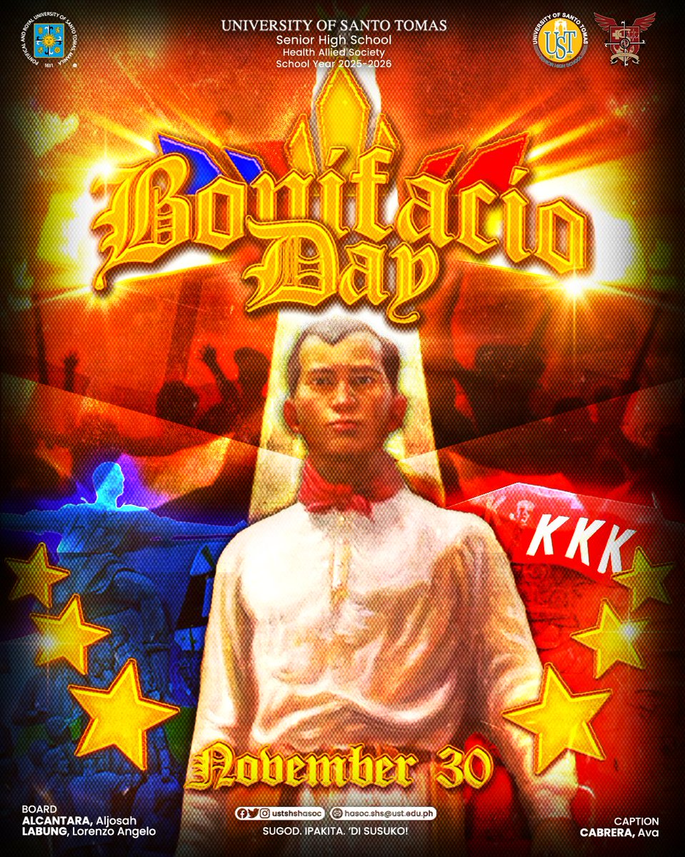 Last November 30th, we commemorated the life and legacy of Andres Bonifacio, a brave hero whose courage ignited the flame of the Philippine Revolution. ❤️‍🔥

Mabuhay ang Himagsikang Pilipino! 🇵🇭