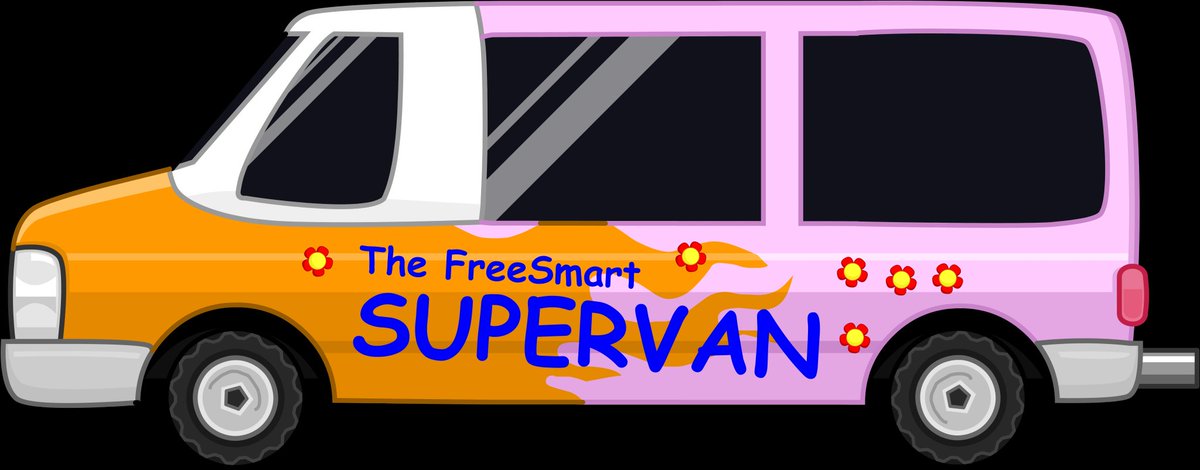 Bucketverse's tweet image. I was thinking. Since FreeSmart has a van and now a super van, what if the other teams (W.O.A.H. Bunch and Team No Names) have vehicles too. What type of vehicle do each will have?

#osc #objectshow #objectshowcommunity #objectshows #bfdia