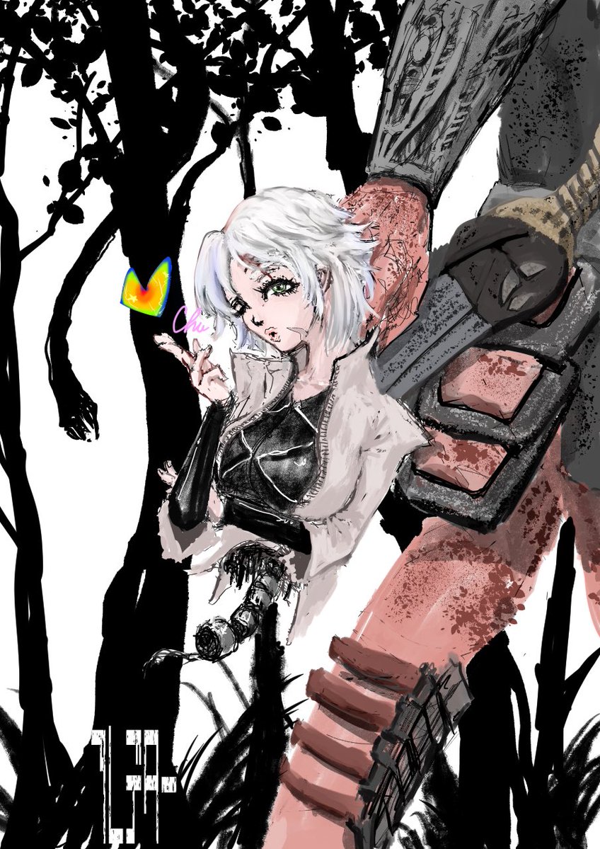 test0LloveAll's tweet image. #PredatorBadlands
イラスト　プレデター　バッドランド　ティア