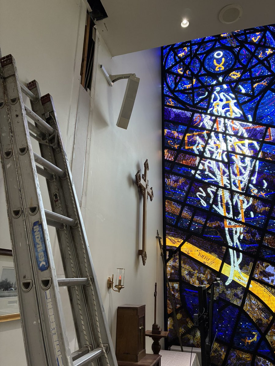 crackerscraigo's tweet photo. Plastering my way to heaven. #ChurchJob 🙏🏻 https://t.co/iT7WGl3nnm