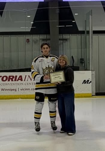 Congratulations to captain Jaxson Brick on being selected The Gregory  Group -Royal Le Page Martin Liberty Realty player of the month for Nov His 4g and 7a in Nov. gives him  17 pts on the season.