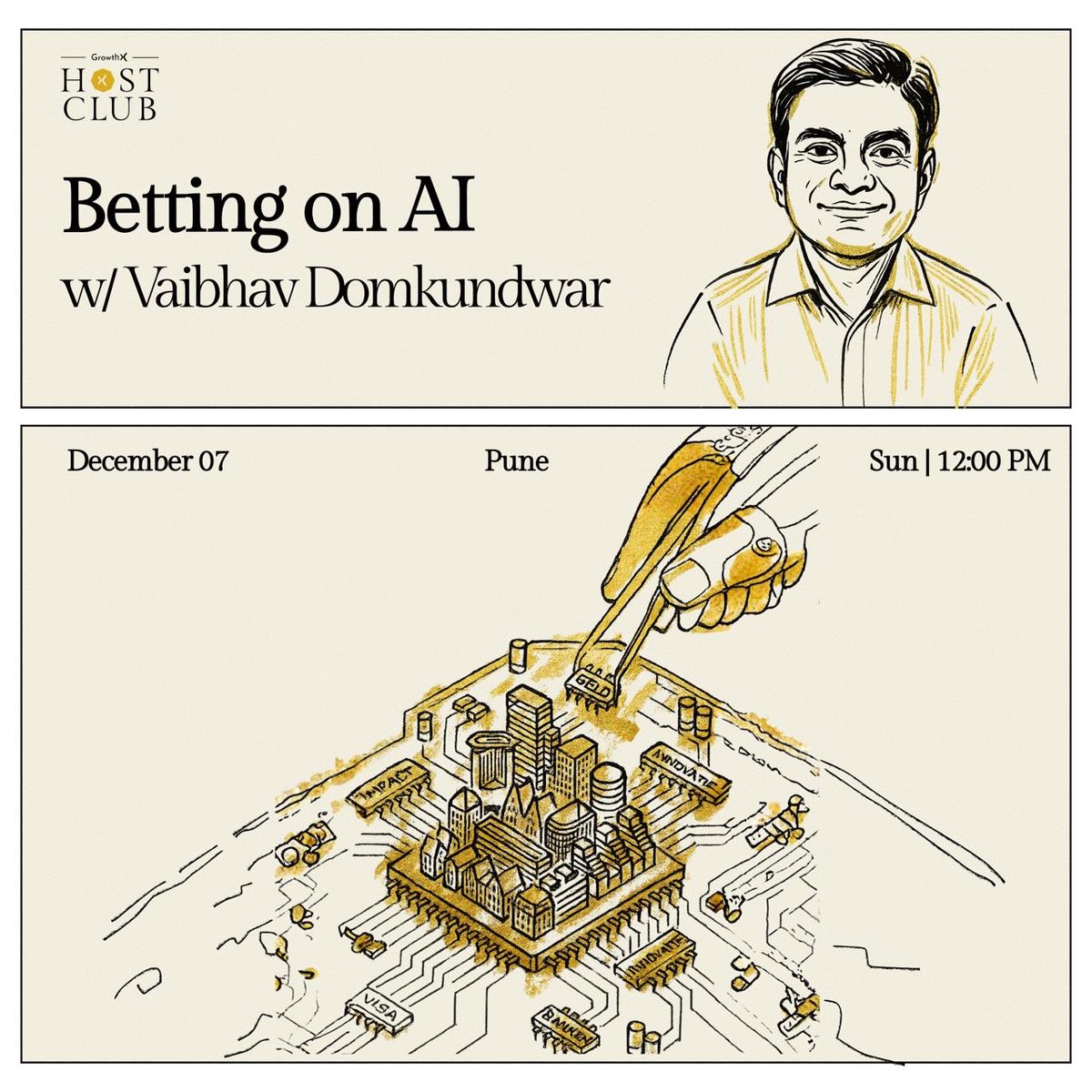 I’m doing this on Sunday in PUNE — please register early due to limited space and bring all your questions. 

We will keep it super interactive and I’ll share tons of data from our AI investing as well as learnings from our AI companies … insights that kept evolving quarter on