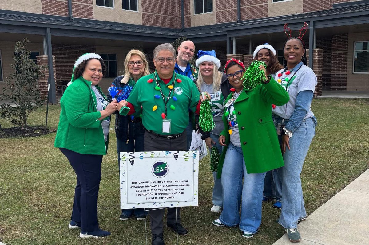 The 2025 LEAF Grant Express delivered 230 grants, reaching 500+ classrooms and investing $500,669.21 into innovative learning across Lamar CISD!