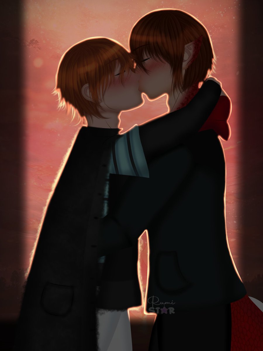 RumiStar_'s tweet image. |||😘 Little kiss😘||| 
#CoMPaS #Spartor #Raptorgamer #Sparta356