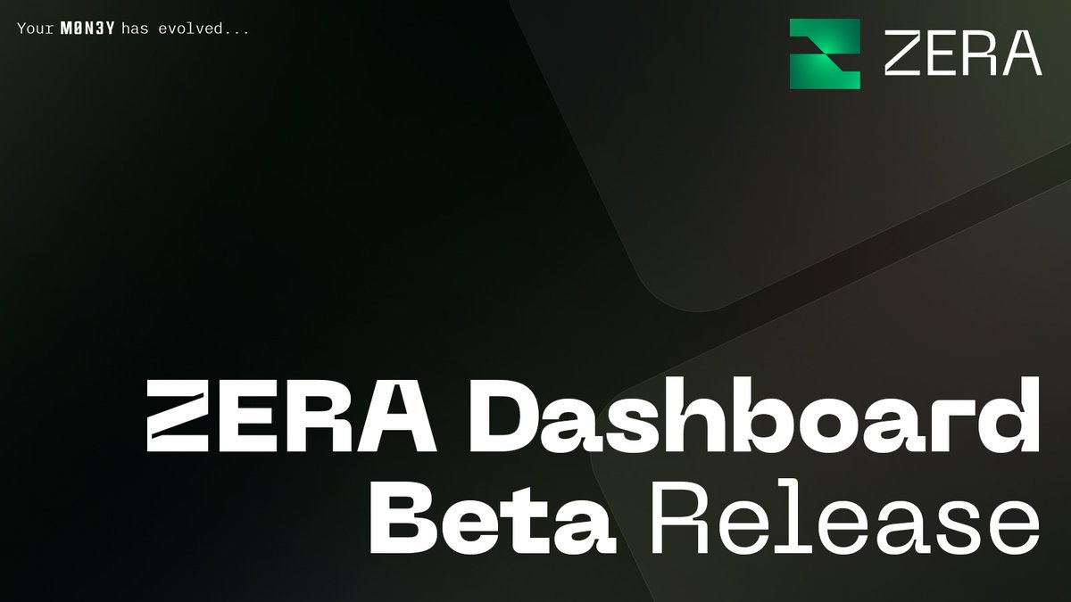 ZeraLabs's tweet image. The core of ZERA’s True Digital Cash is now live on Solana mainnet.

This first dashboard beta ships the offline cash engine and unified pool core: you can deposit USDC into the Offline Cash program, mint a cryptographic offline voucher, auto-download a JSON backup file, and…