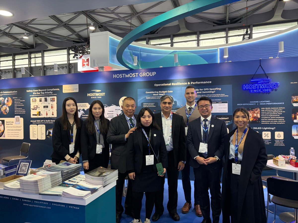 You can find Entel’s products being showcased at the Hostmost Group stand N3C5A at Marintec2025 in Shanghai 
#HostmostGroup #Entel #Marintec  #MarineInnovation #marintecchina2025