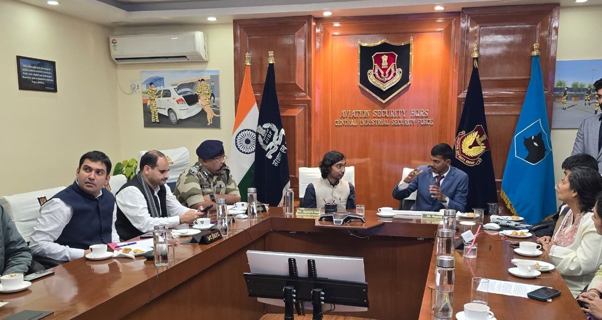 CISF tweet media